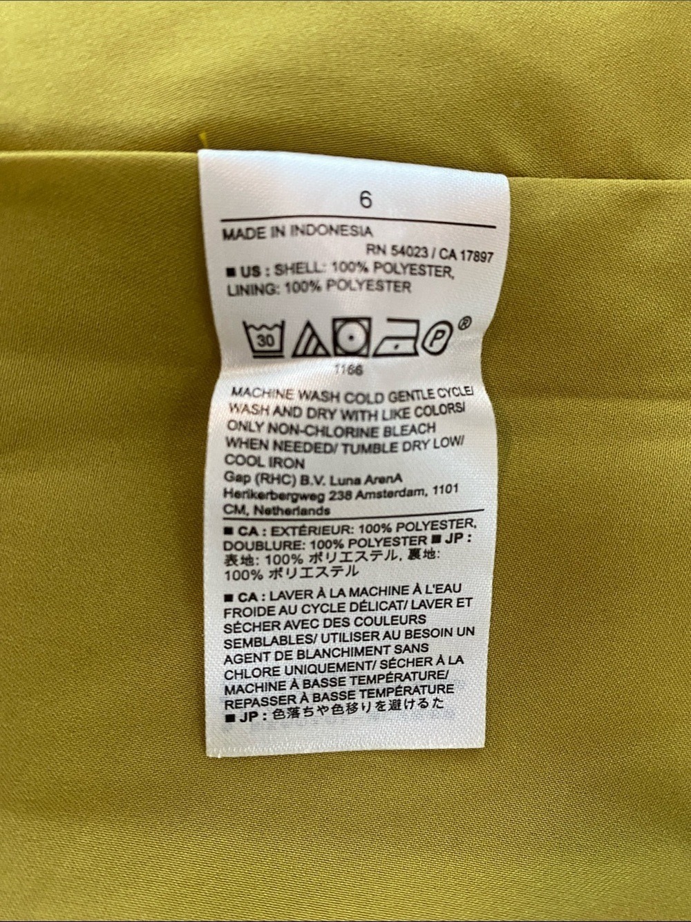 Banana Republic Pintuck Bodice Maxi Dress in Gilded Green, Size 6 - Picture 13 of 13